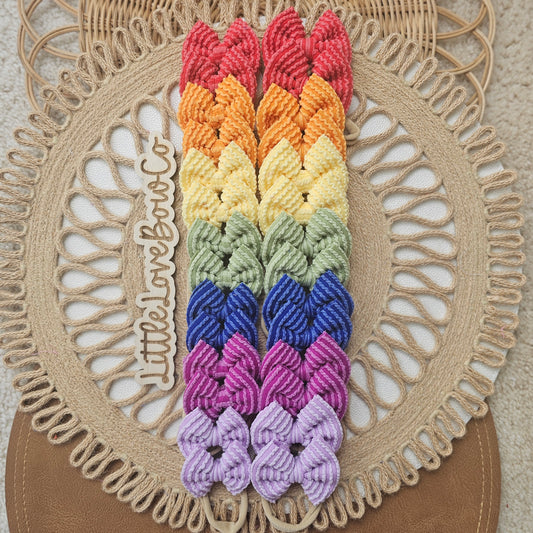 Rainbow Wavy Rib Bundles