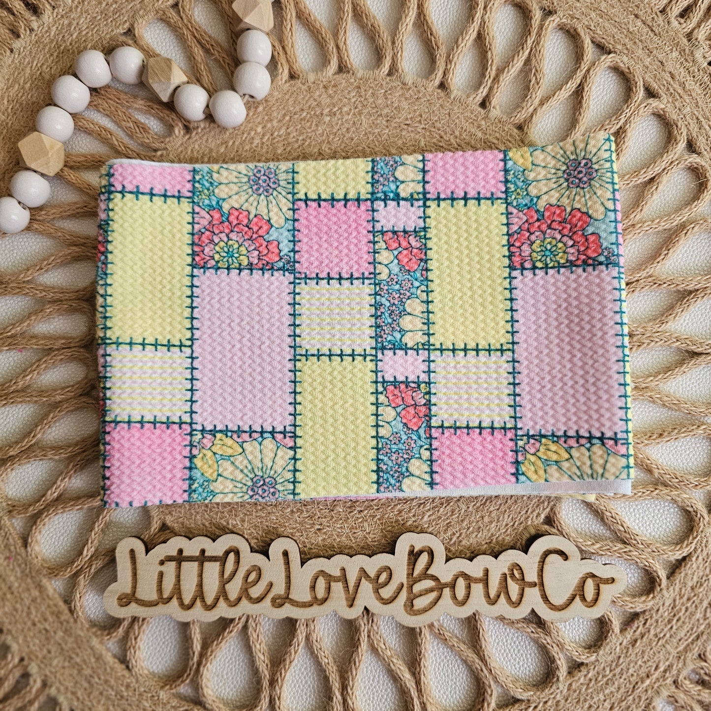 Pastel Flower Patchwork