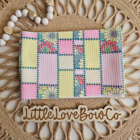 Pastel Flower Patchwork