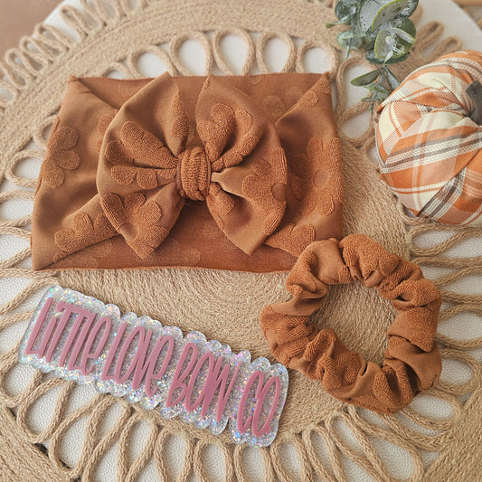 Brown Daisy Towel