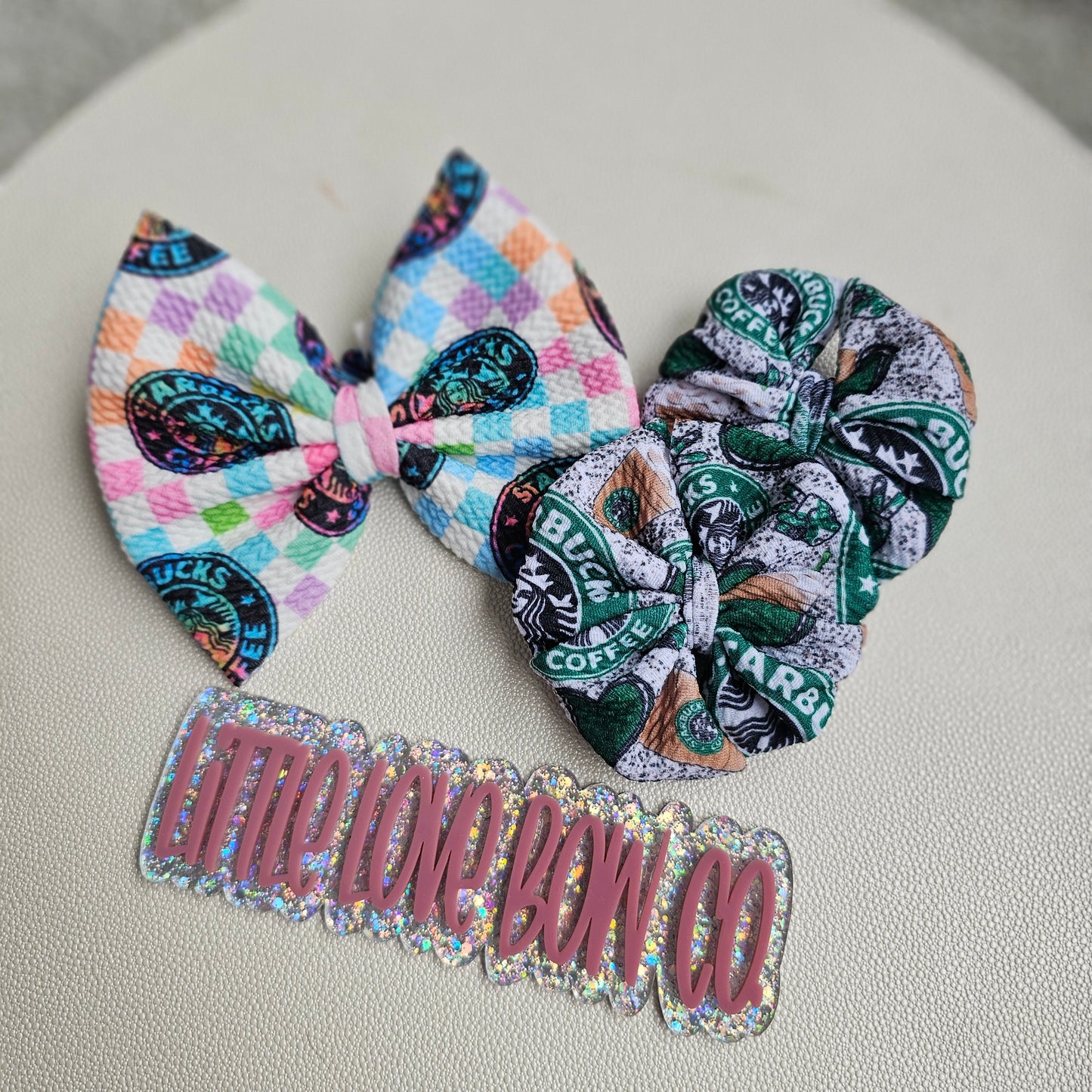 Starbies Bow Bundle on clip or nylon