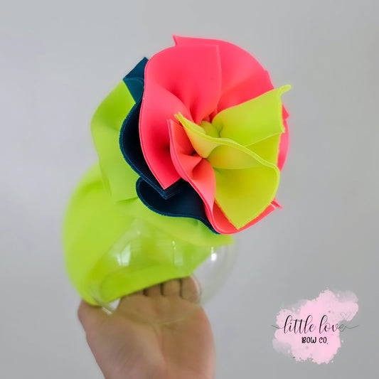 Multicolor Bows | Neon Scuba